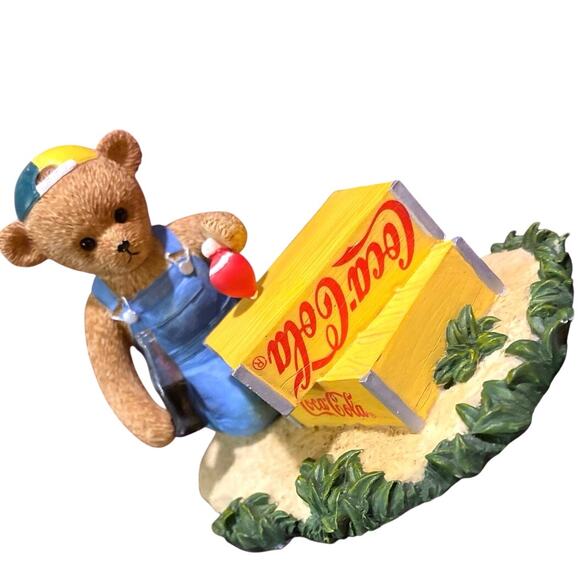 Coke Refreshes You Best Coca-Cola Memories to Cherish Bear Coca Cola Spin Top - Picture 1 of 10